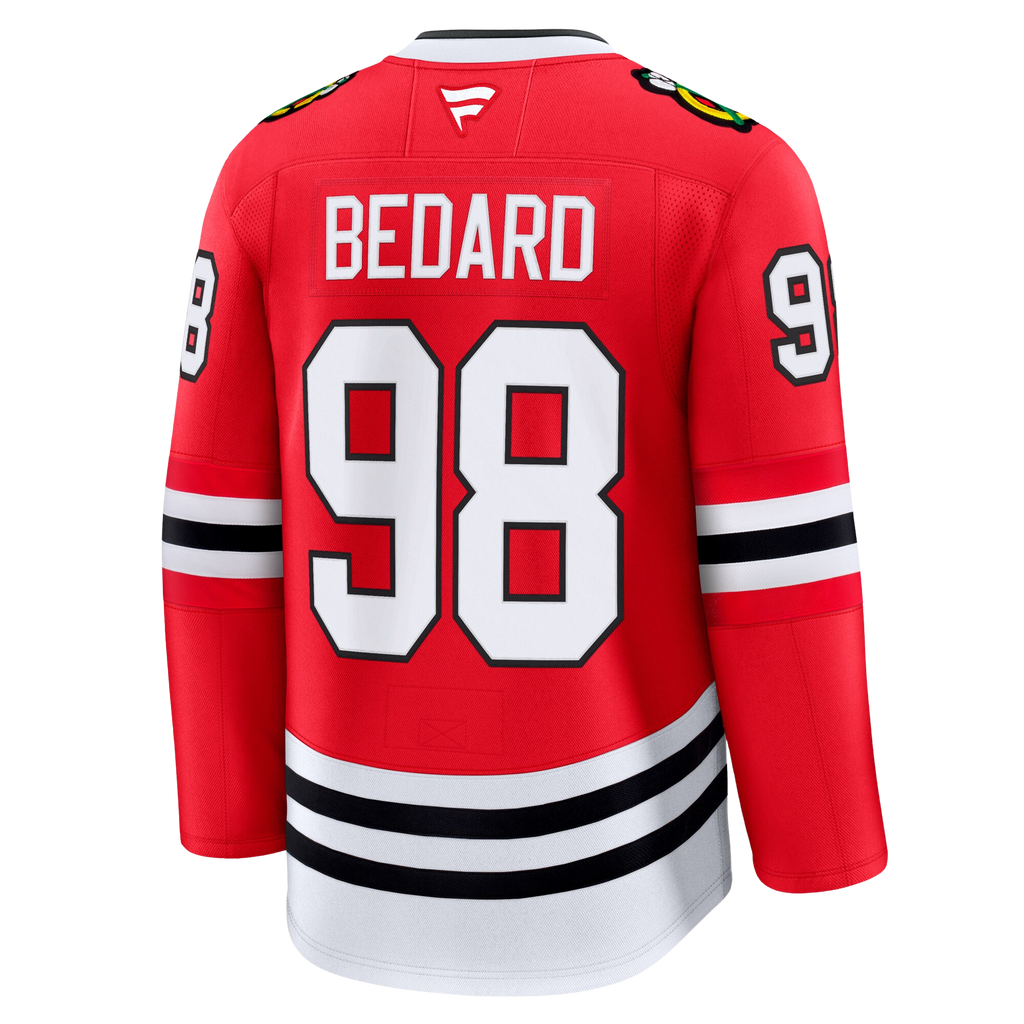 Connor Bedard Chicago Blackhawks Fanatics Premium Home Jersey