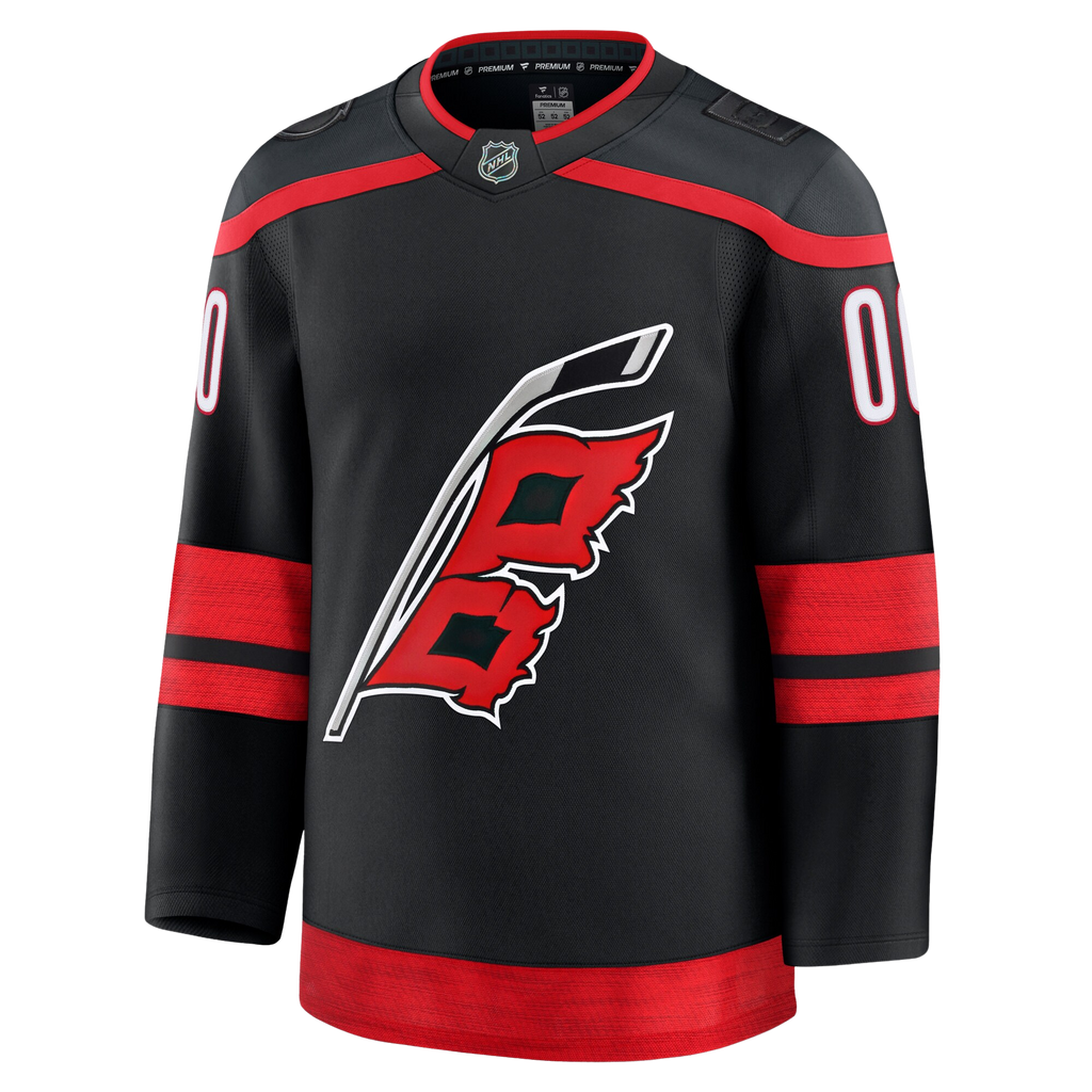 Customizable Carolina Hurricanes 2024 Fanatics Premium Official NHL HOME Jersey