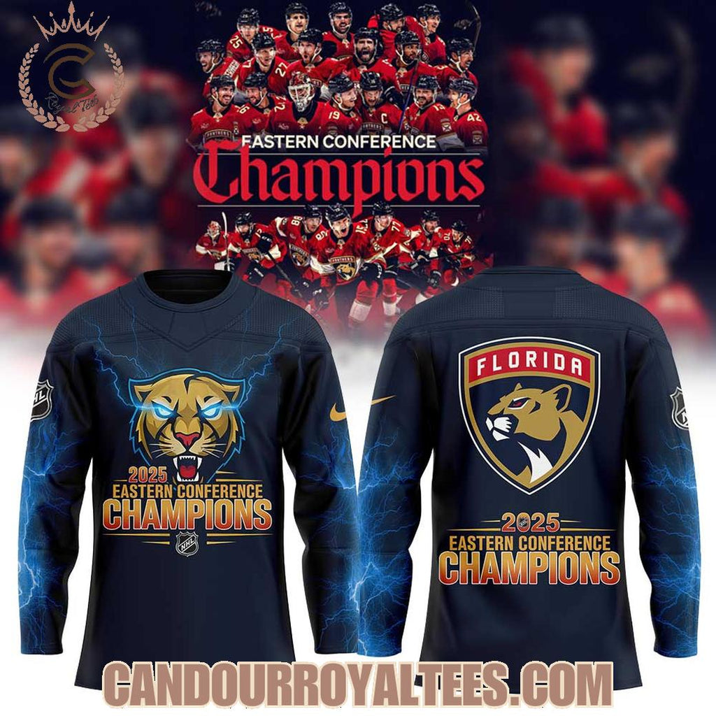 Florida Panthers 2025 Eastern Conference Champions Jersey