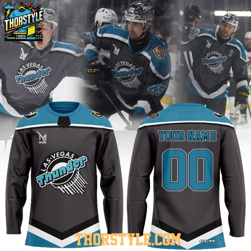 Henderson Silver Knights Thunder Night 2026 Personalized Hockey Jersey