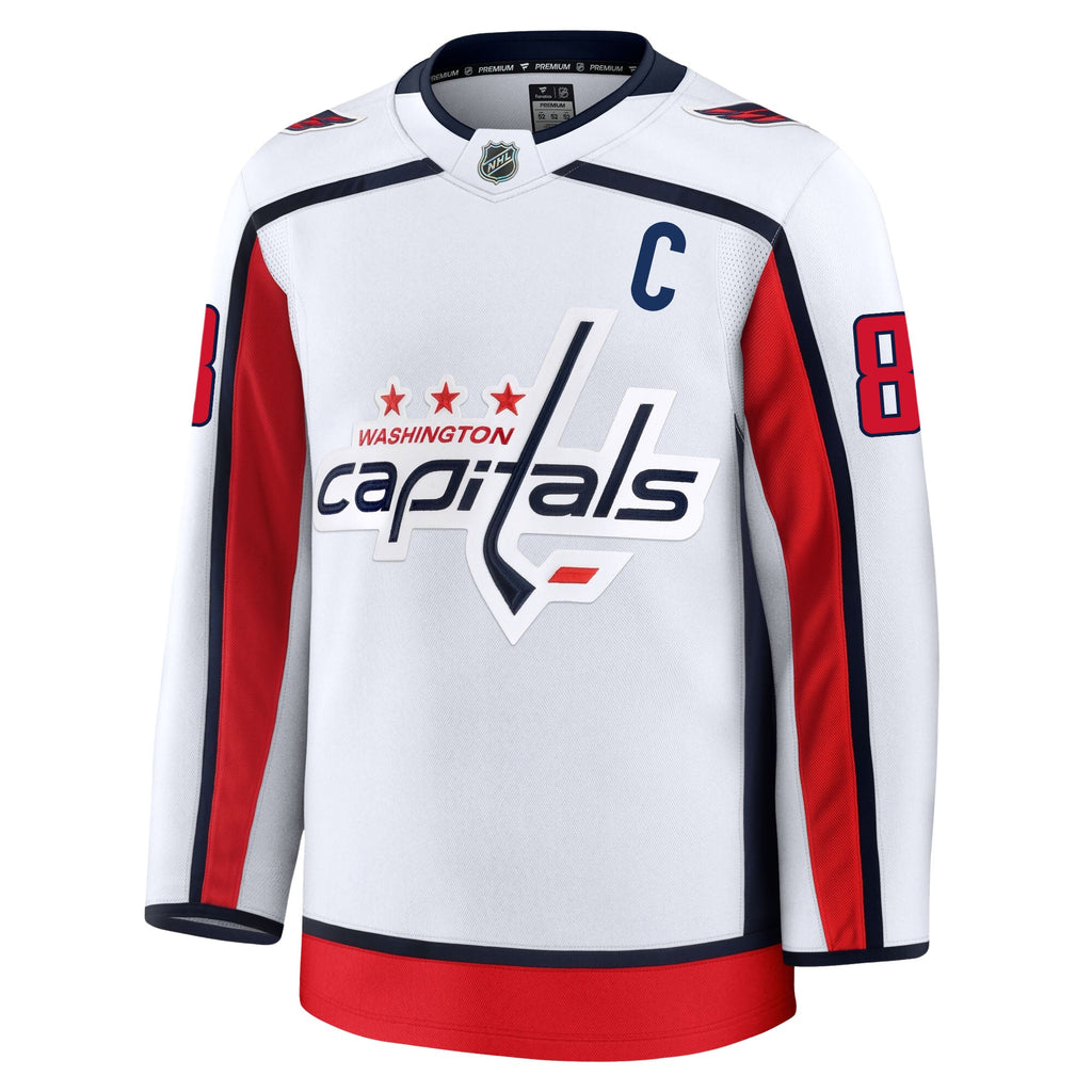 Alex Ovechkin Washington Capitals Fanatics Premium Away Jersey