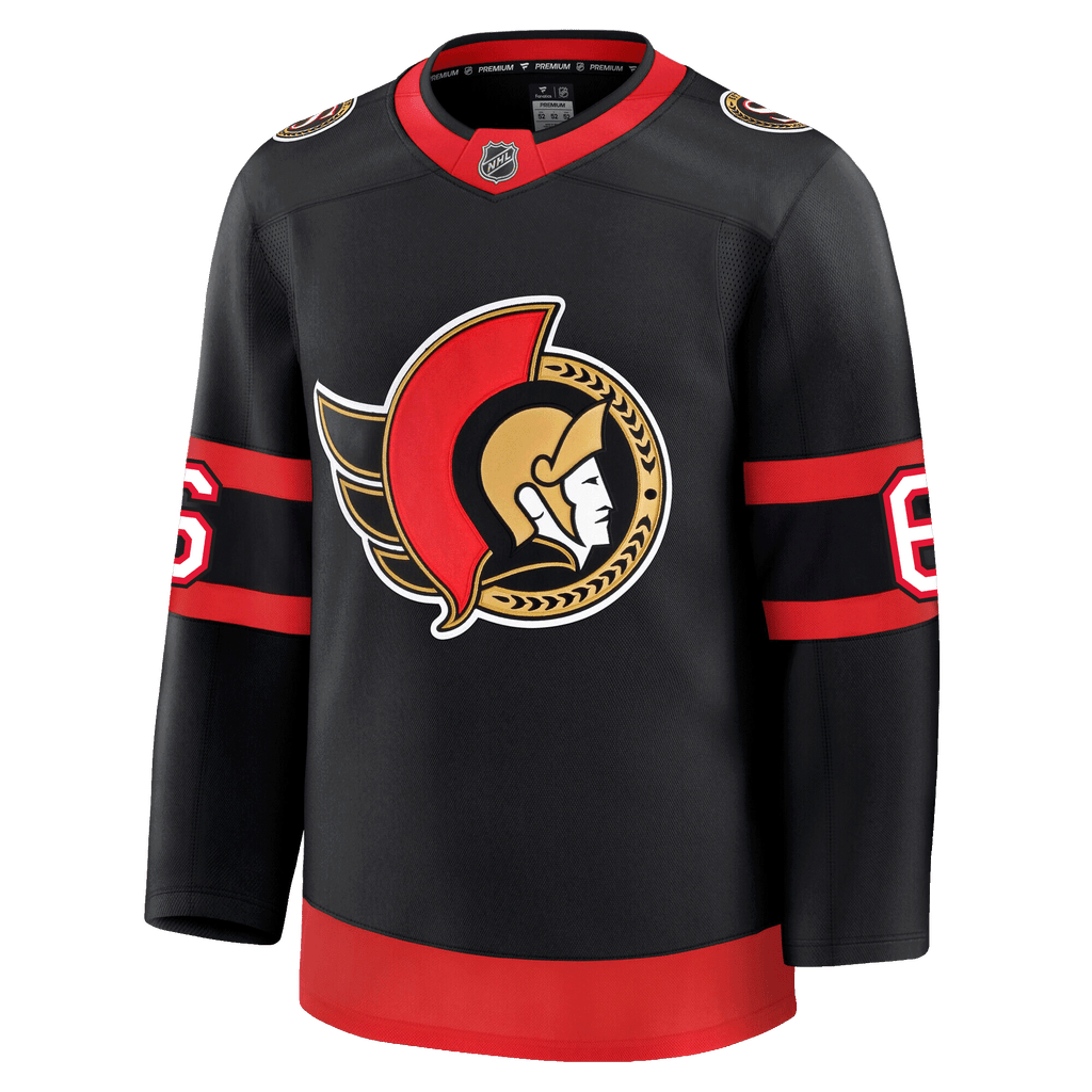 Dennis Gilbert Ottawa Senators Fanatics Premium Home Jersey