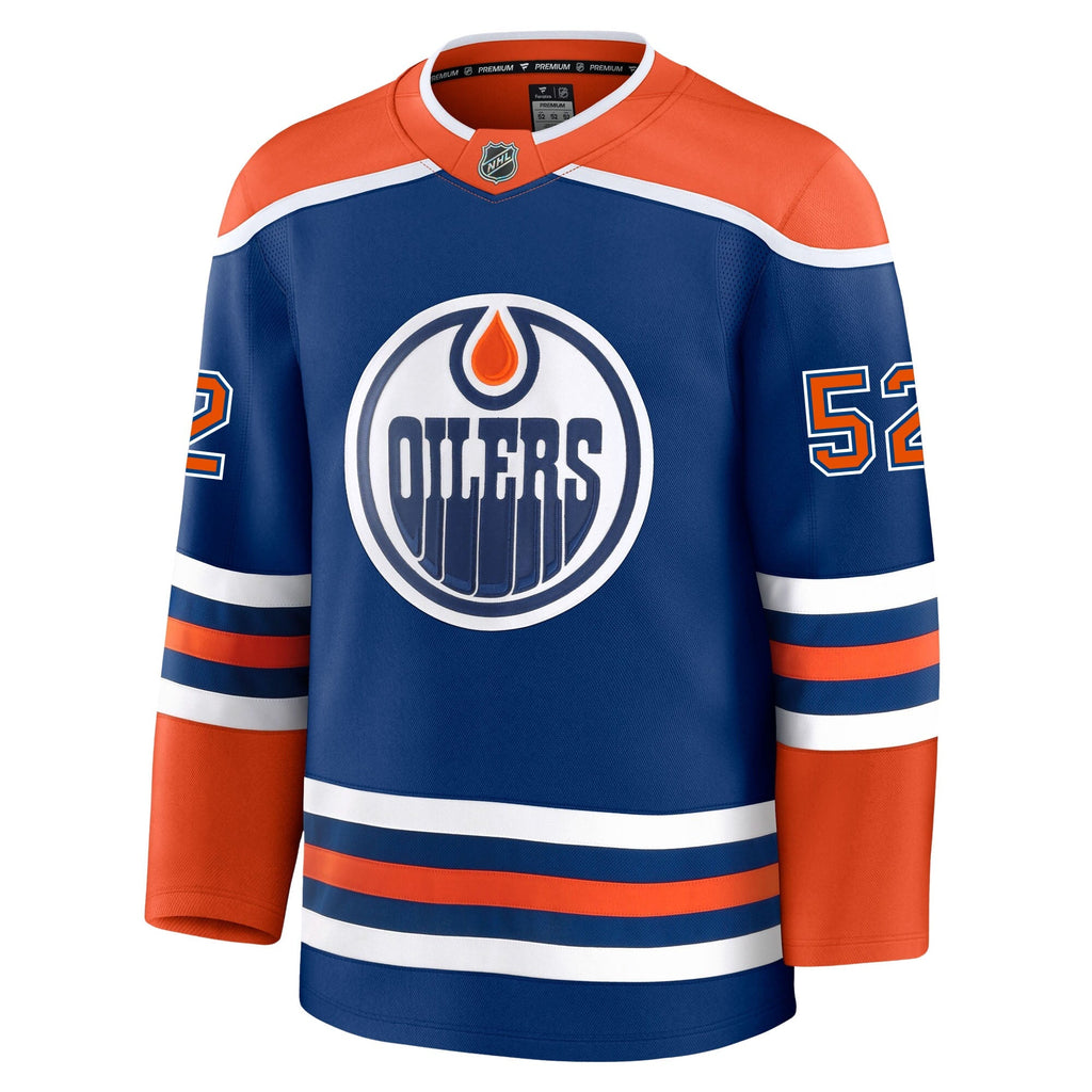 James Hamblin Edmonton Oilers Fanatics Premium Home Jersey