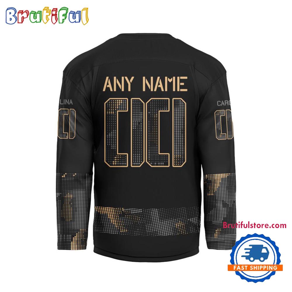 NHL Carolina Hurricanes Military Appreciation Design Hockey Jersey