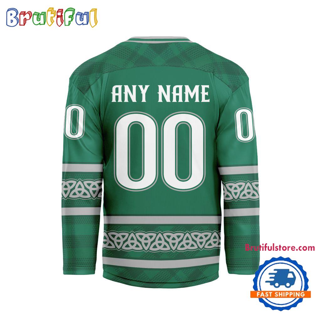 NHL Minnesota Wild For St.Patrick's Day Limited New Hockey Jersey