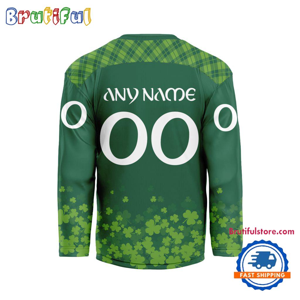 NHL St. Louis Blues St.Patrick's Day New Design Hockey Jersey, NHL Patricks Day Jersey