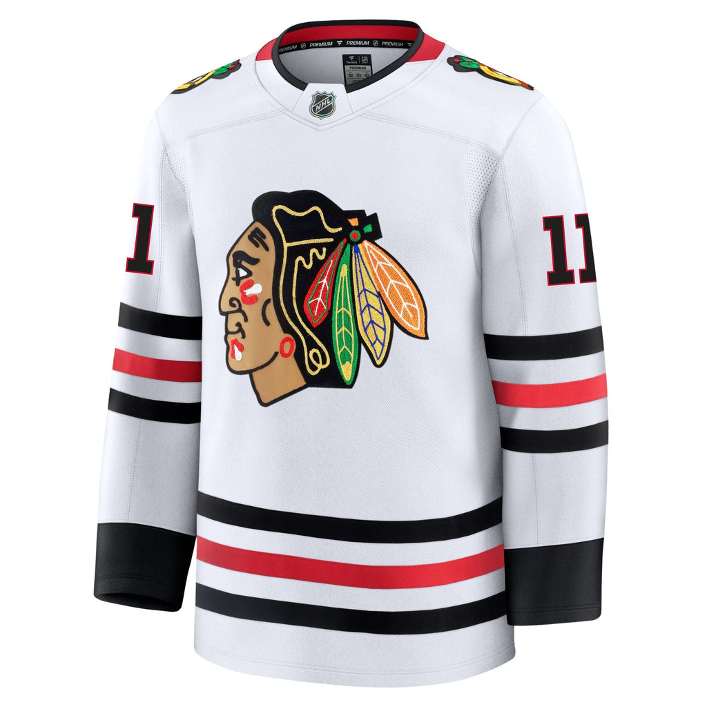 Oliver Moore Chicago Blackhawks Fanatics Premium Away Jersey
